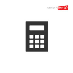 Calculator Icon Logo Design Vector