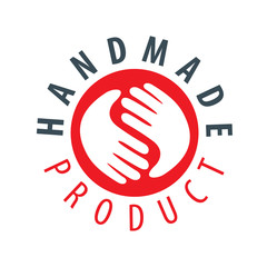 Vector icon handmade on a white background