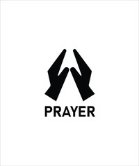 prayer flat icon,vector best illustration design icon.