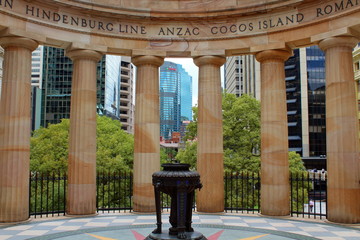 Anzac Square in Brisbane