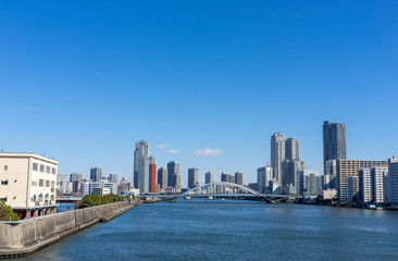 東京　竹芝埠頭からの風景