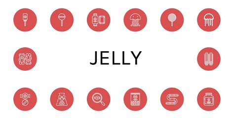jelly icon set
