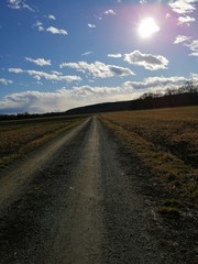 field-way by sunshine