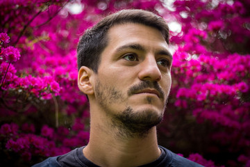 Portrait of an argentinian guy in Paris