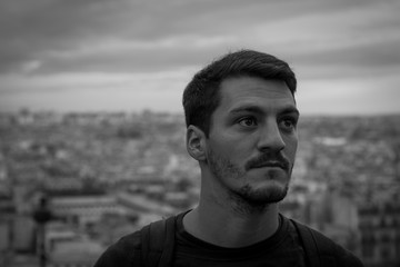 Portrait of an argentinian guy in Paris