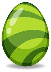 Easter theme with decorated egg in colorful patterns