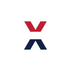 Obraz premium X Letter Logo Template vector icon