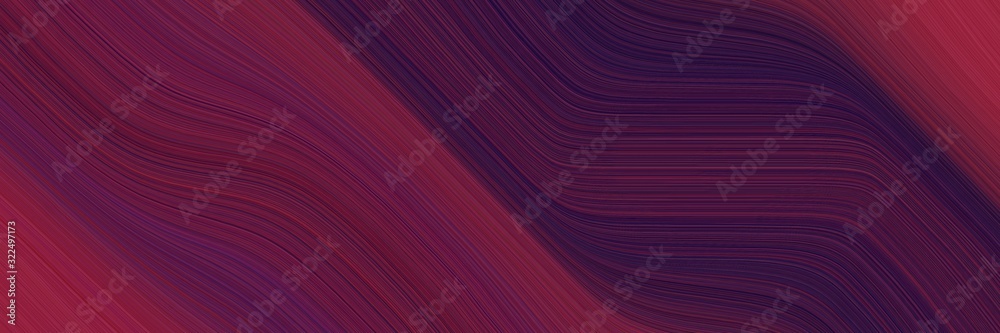 Poster dynamic header with old mauve, very dark magenta and dark moderate pink colors. dynamic curved lines with fluid flowing waves and curves