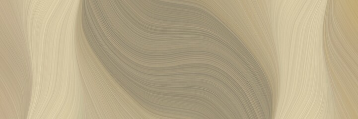 modern header design with rosy brown, gray gray and wheat colors. dynamic curved lines with fluid flowing waves and curves