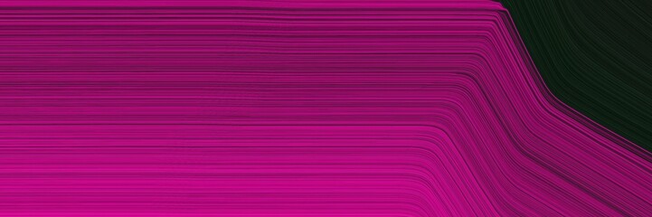 surreal designed horizontal header with purple, dark magenta and very dark pink colors. dynamic curved lines with fluid flowing waves and curves