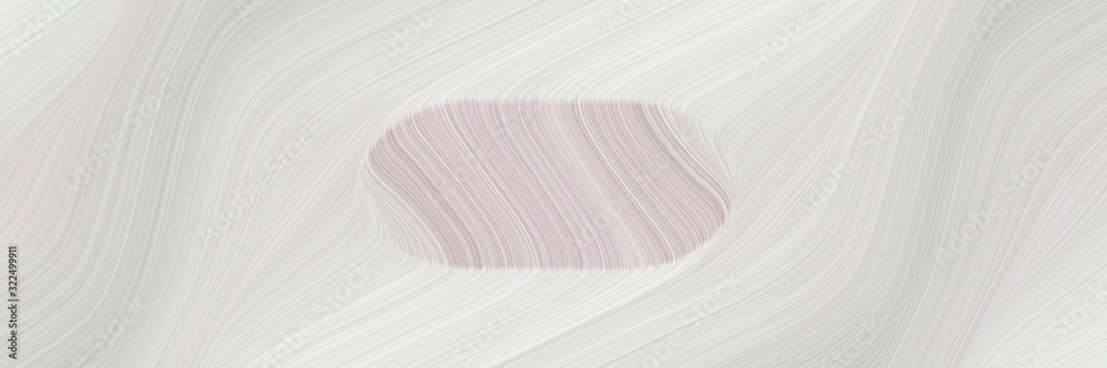 Poster dynamic banner design with light gray, pastel purple and silver colors. dynamic curved lines with fluid flowing waves and curves