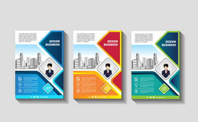 Vector Brochure modern design Layout template info graphic
