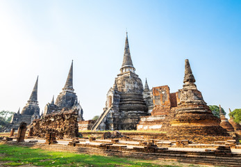 Fototapeta premium タイ アユタヤ ワット・プラシーサンペット