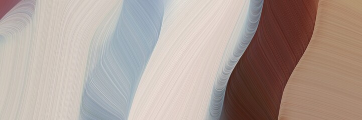 dynamic header design with silver, pastel gray and old mauve colors. dynamic curved lines with fluid flowing waves and curves