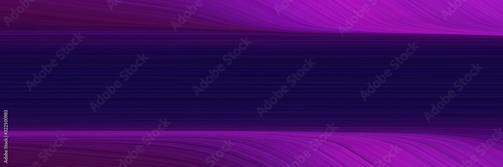 Aufkleber artistic header design with very dark violet, dark violet and very dark blue colors. dynamic curved 