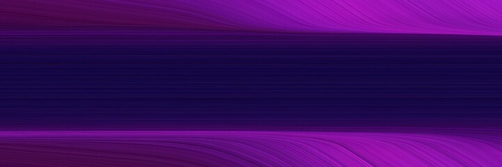 artistic header design with very dark violet, dark violet and very dark blue colors. dynamic curved lines with fluid flowing waves and curves