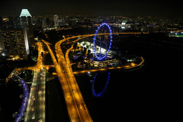 Singapur Downtown und Sehenswürdigkeiten
