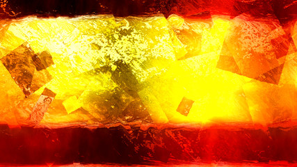 Abstract Red and Yellow Painting Texture Background