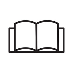 book icon design vector logo template EPS 10