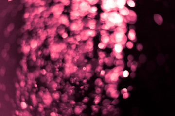 pink or red abstract background with bokeh