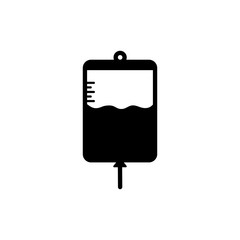 blood bag icon design vector logo template EPS10