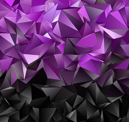 3d Triangles, abstract  background. Design wallpaper.