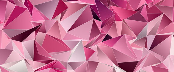 3d Triangles, abstract  background. Design wallpaper.