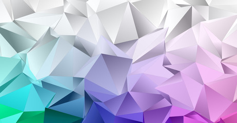 Abstract Low-Poly background. triangulated texture. Design 3d. Polygonal geometrical pattern. Triangular modern style