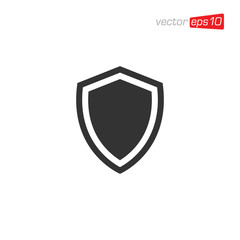 Shield Protection Icon Design Vector