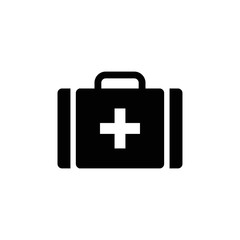first aid box icon design vector logo template EPS 10