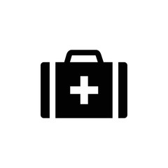 first aid box icon design vector logo template EPS 10