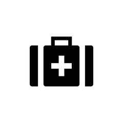 first aid box icon design vector logo template EPS 10