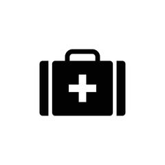first aid box icon design vector logo template EPS 10