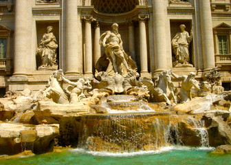 water fountain in Rome 