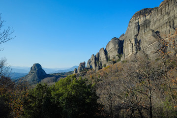 ギリシャ　メテオラの風景