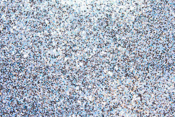 Silver glitter christmas shiny abstract background overlay