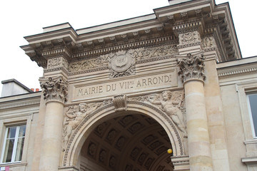 town hall in paris (france)