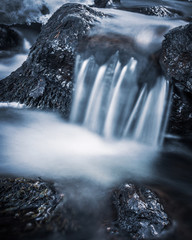 waterfall in forest