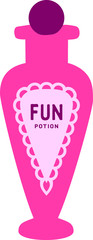 Pink Love potion style Fun bottle