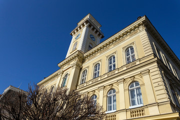 Fototapeta na wymiar Town hall of Komarno in Slovakia