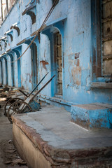Old blue city in India