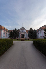 Fototapeta na wymiar Solymosy-Gyurky castle now Selye Janos Hospital in Komarom