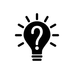 question icon design vector logo template EPS 10