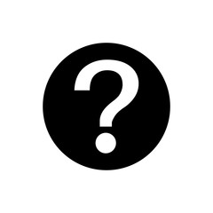 question icon design vector logo template EPS 10