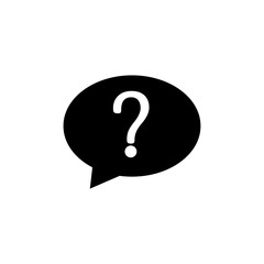 question icon design vector logo template EPS 10