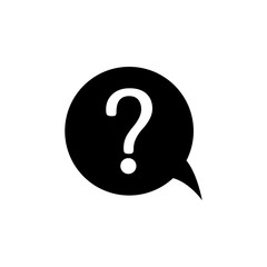 question icon design vector logo template EPS 10