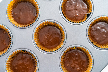 Baking cupcakes