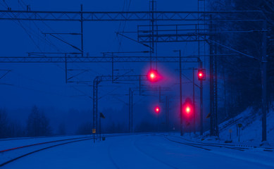 Railroad lights