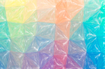 Obraz premium Abstract illustration of blue, green, yellow and red Low Coverage Pastel background