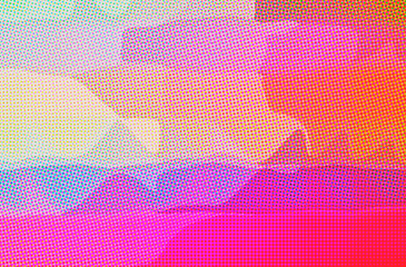 Abstract illustration of pink, yellow Dots background